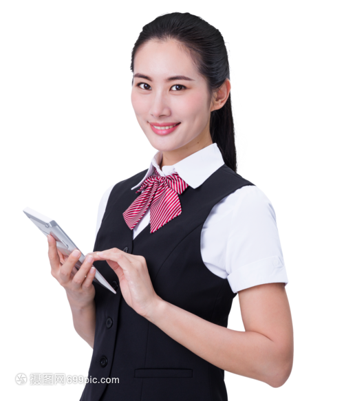 商务职业行政秘书 手持计算器背后的专业服务